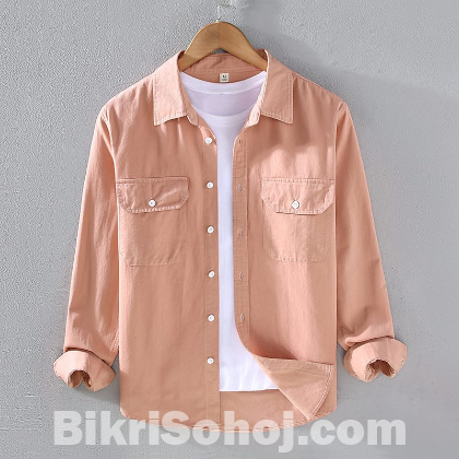 Full sleeves double pocket Shirt